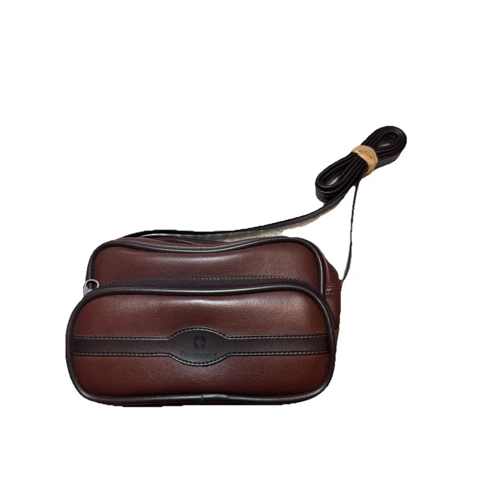DM 10 By Diamond Leather Camera Bag- Fits Polaroid Sx-70 And Similar Camera